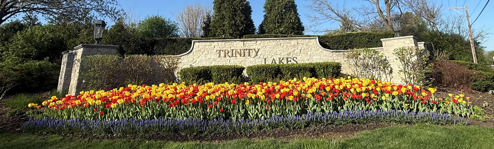 Trinity Lakes Improvement Association front gate